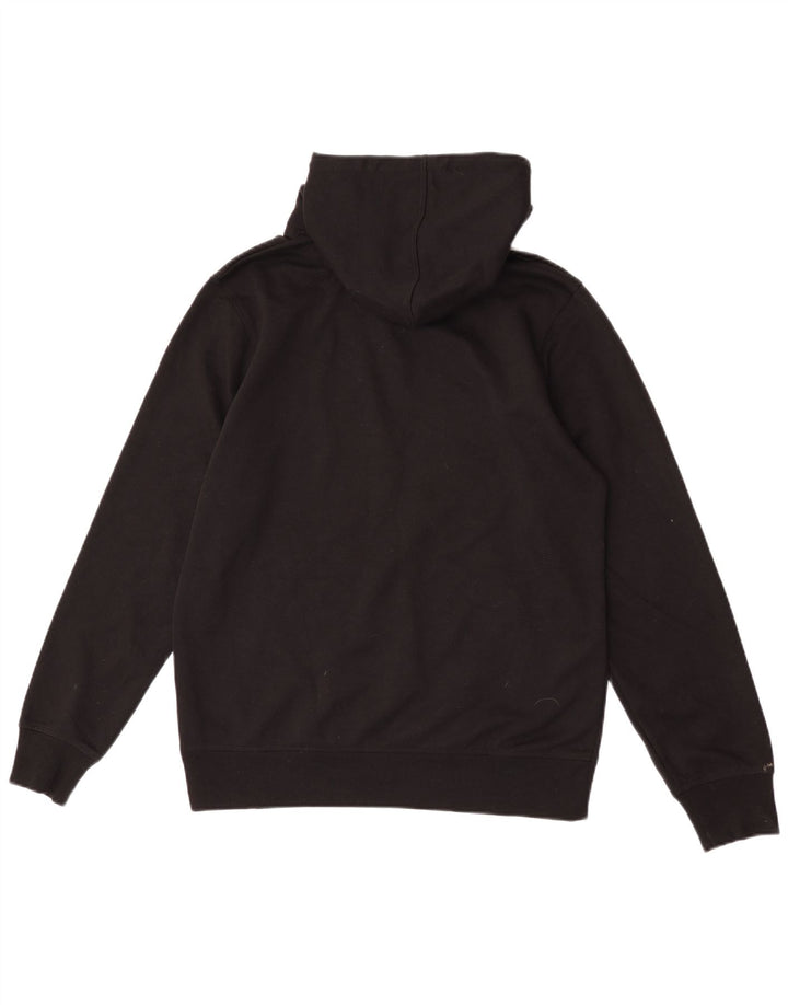 Jack & Jones moletom com capuz gráfico masculino médio preto poliéster