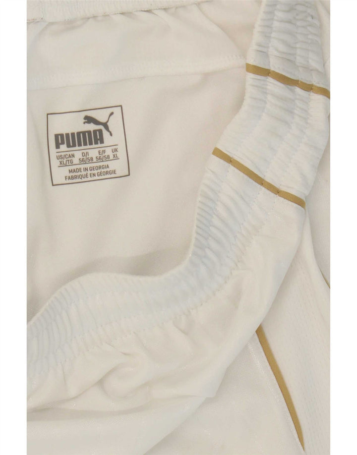 Puma Mens Italia Sport Shorts XL Branco