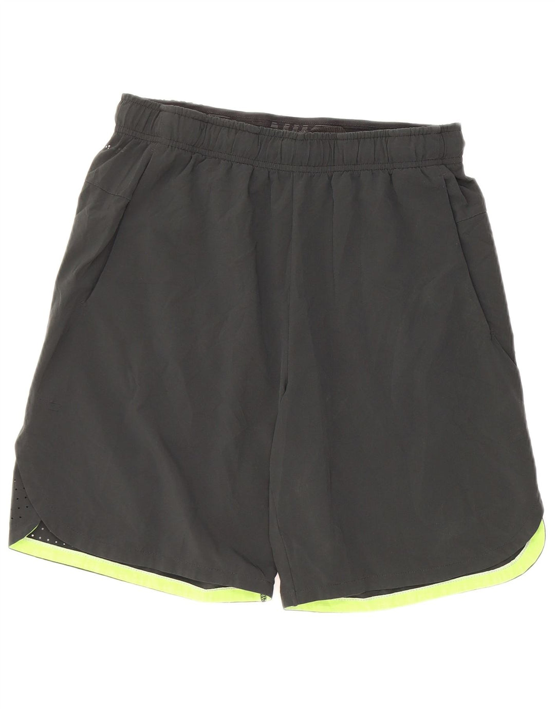 Shorts esportivos masculinos Nike médio W31 L8 poliéster preto