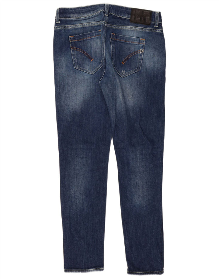 Dondup Jeans Skinny Feminino W30 L30 Azul Algodão