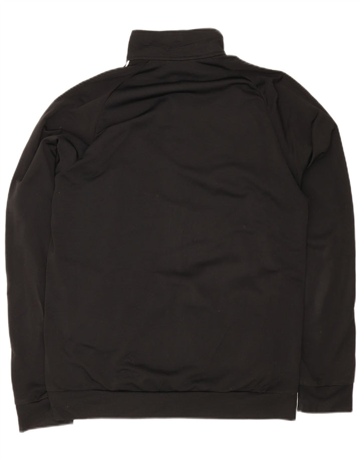 Adidas Mens Tracksuit Top Jacket Grande Poliéster Preto