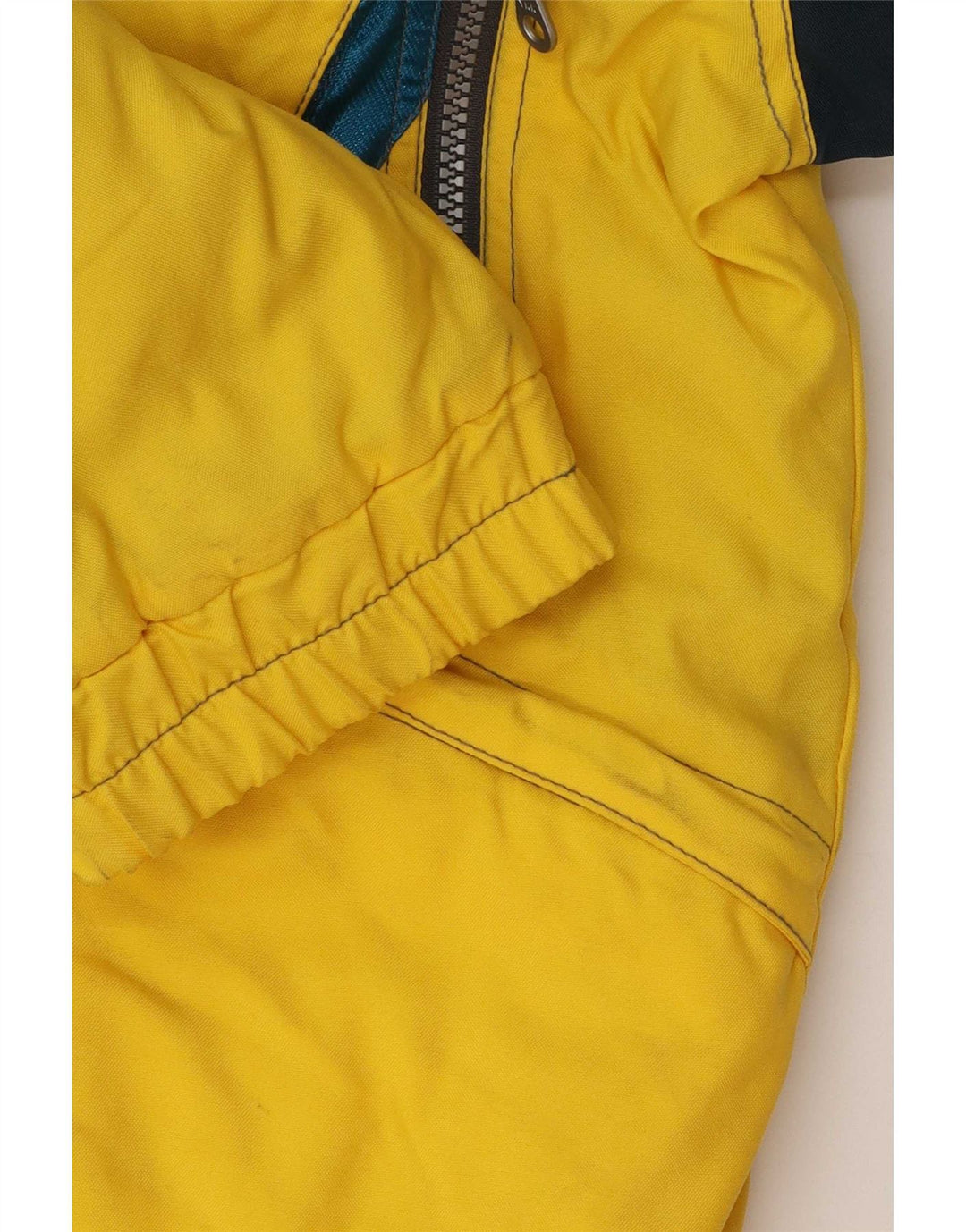 Colmar Mens Graphic Ski Jacket IT 36 pequeno amarelo colorblock poliamida