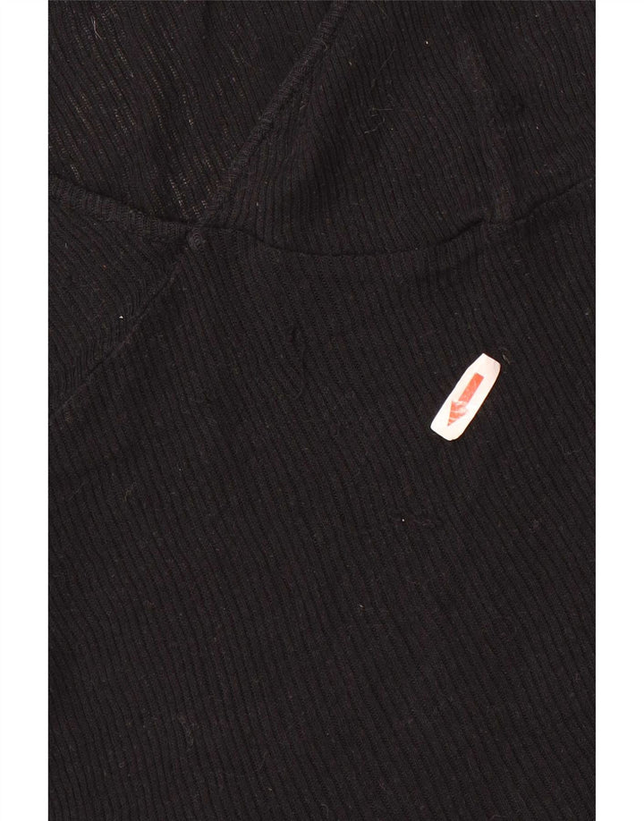 Colete feminino Massimo Dutti UK 12 médio preto