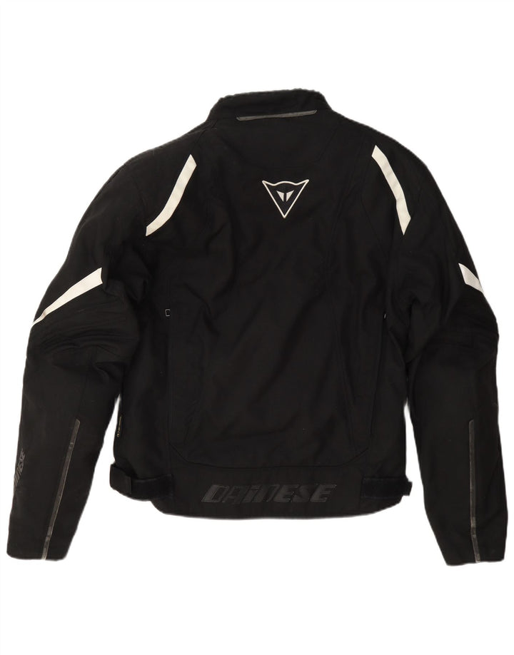 Jaqueta Dainese Mens Graphic Biker EU 48 Médio Preto Colorblock Motocicleta