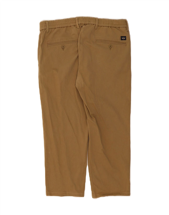 DOCKERS Mens Straight Chino Trousers W32 L30 Beige Cotton Vintage Dockers and Second-Hand Dockers from Messina Hembry 