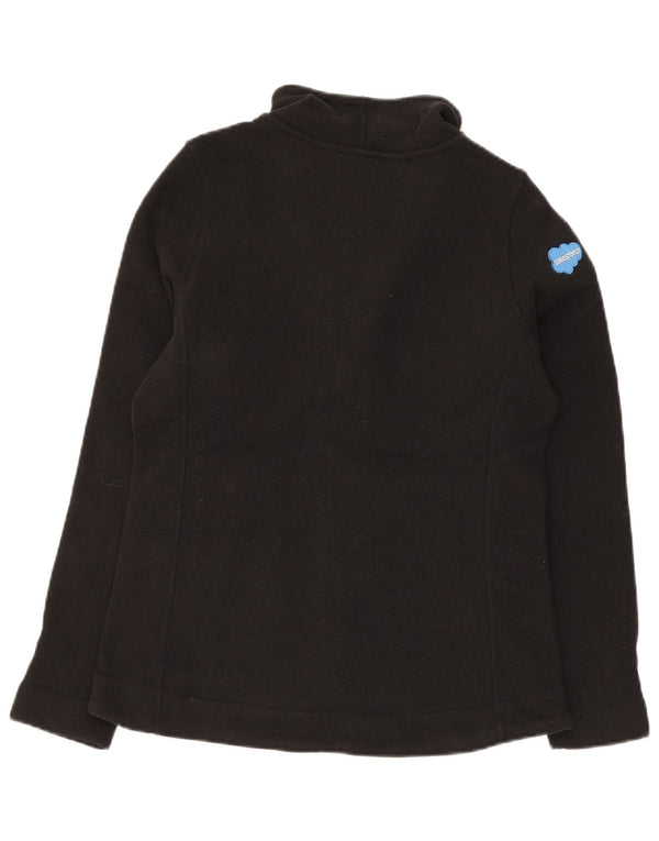 Jaqueta de treino feminina The North Face UK 14 poliéster preto médio