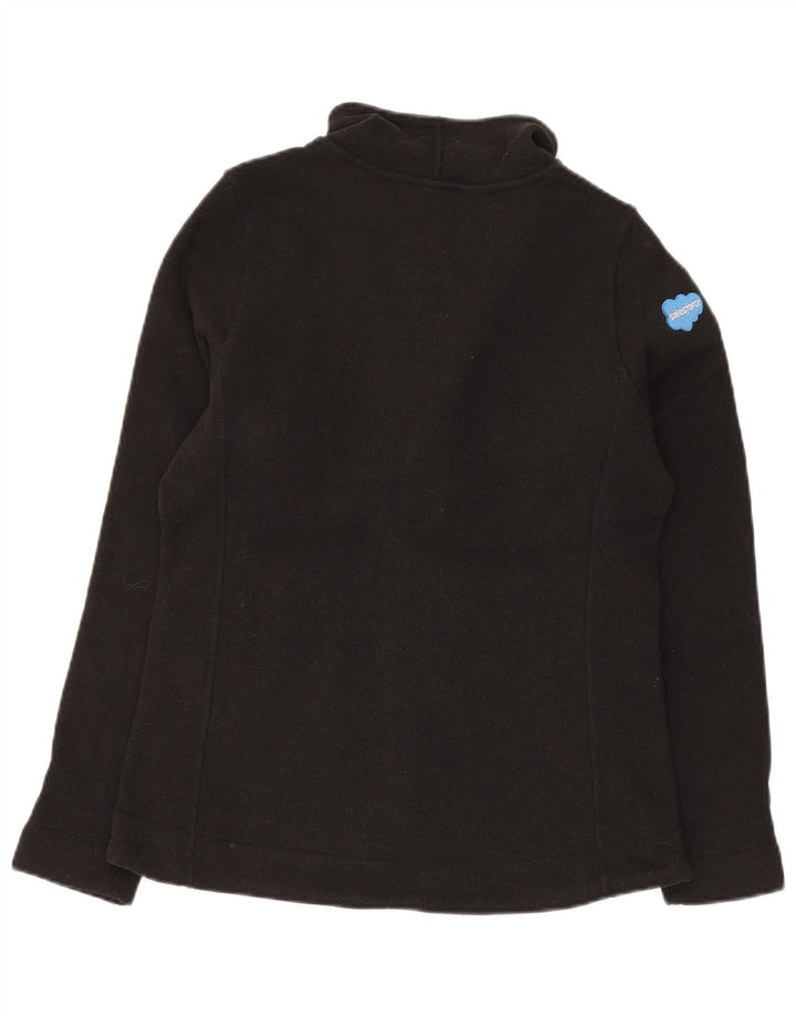 Jaqueta de treino feminina The North Face UK 14 poliéster preto médio