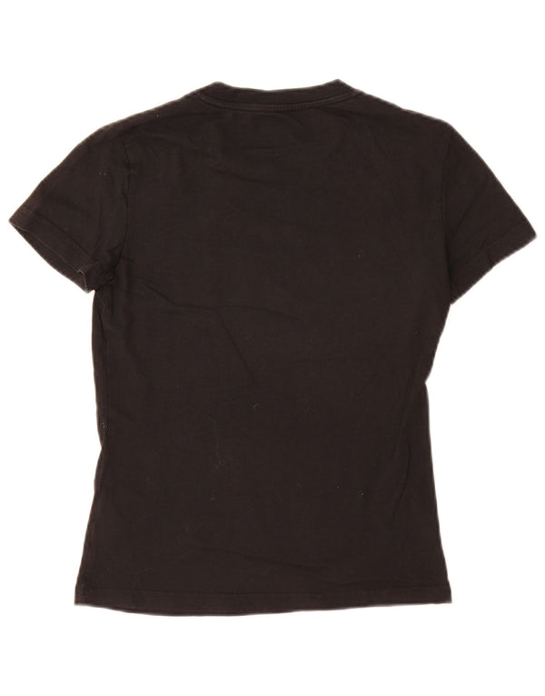 Camiseta Adidas Feminina Terrex Graphic Top UK 4/6 XS Algodão Preto