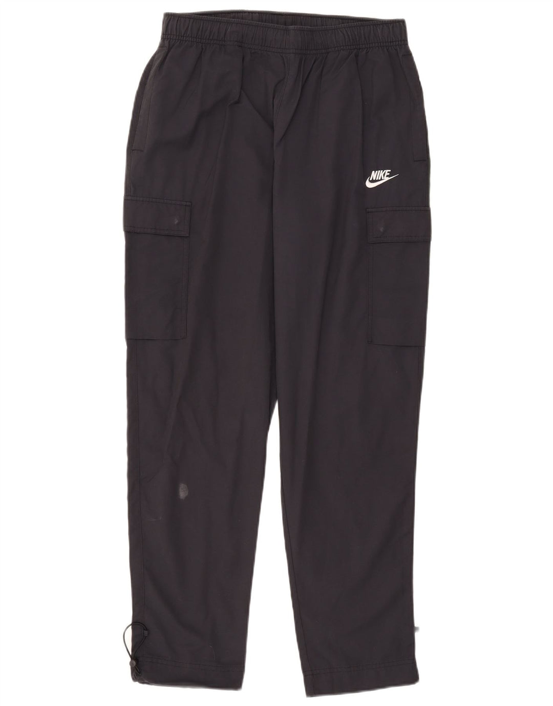 Calça de treino cargo masculina Nike médio azul marinho algodão