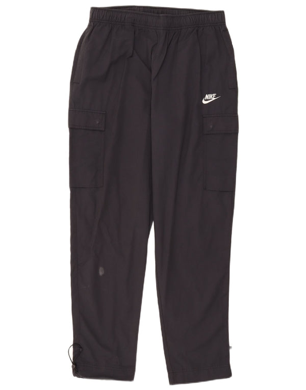 Calça de treino cargo masculina Nike médio azul marinho algodão