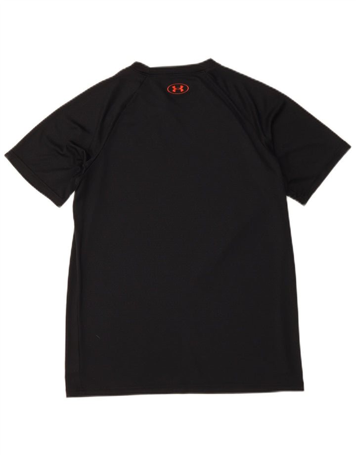 Camiseta Under Armour Boys Top 13-14 Anos XL Preto
