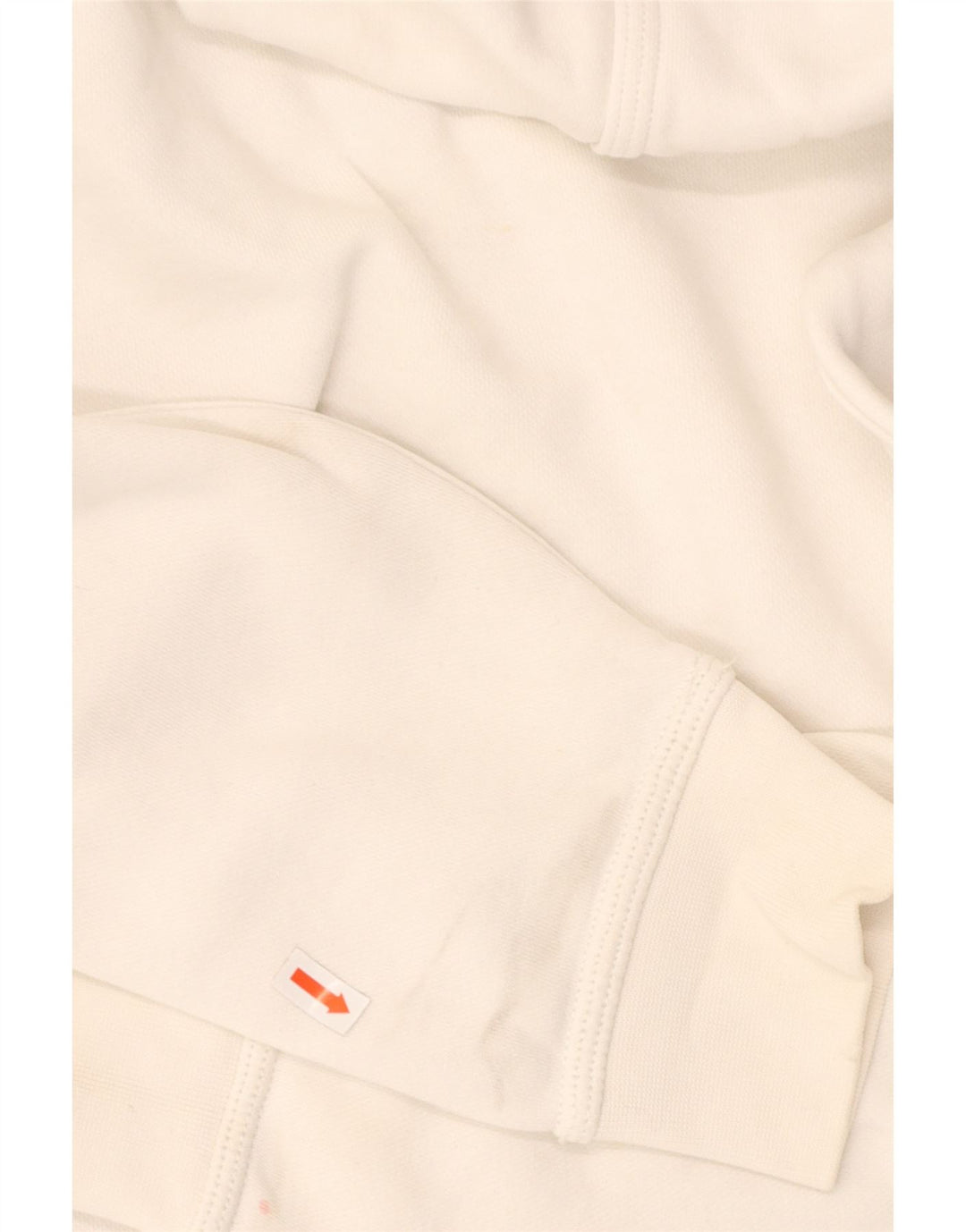 NIKE Mens Hoodie Jumper Médio Off White