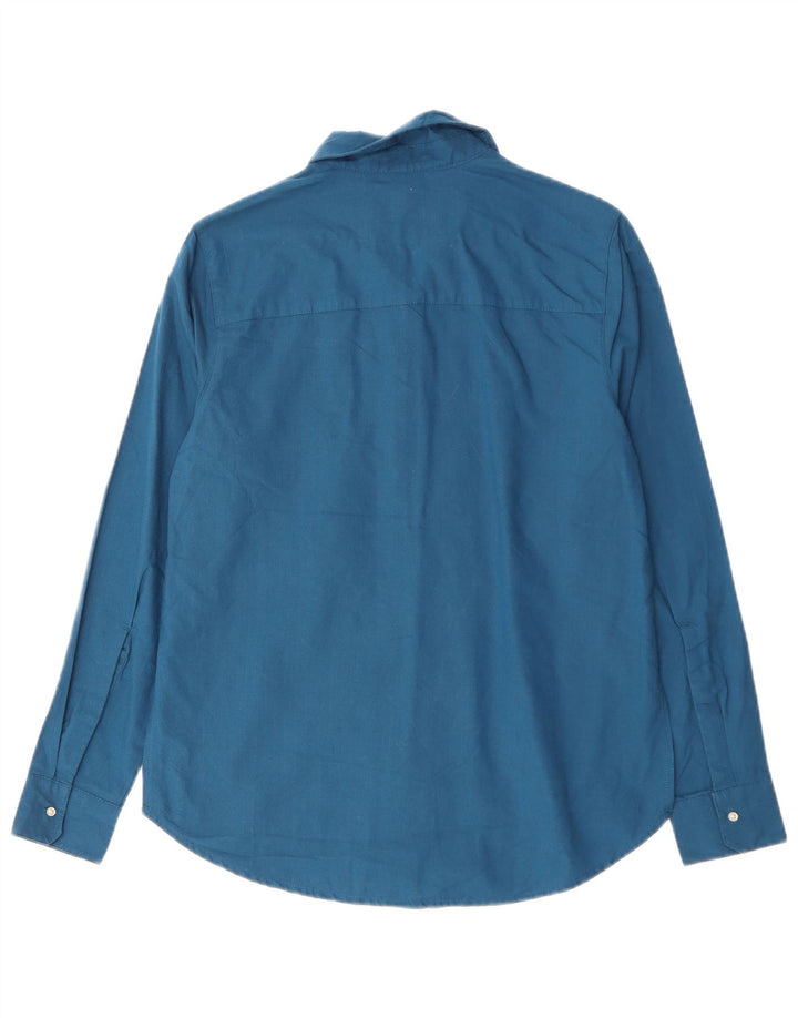 Camisa feminina Hurley UK 10 pequena azul poliéster