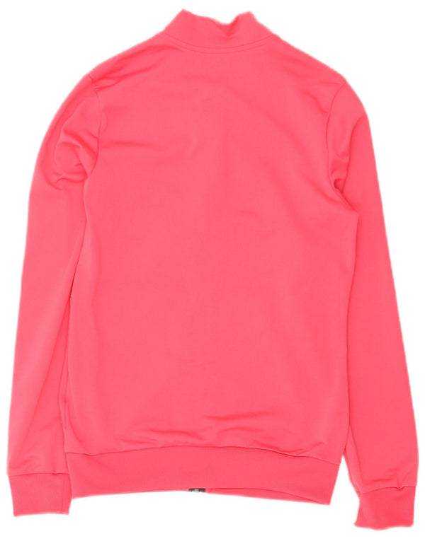 Adidas Meninas Graphic Tracksuit Top Jacket 13-14 Anos Rosa Poliéster