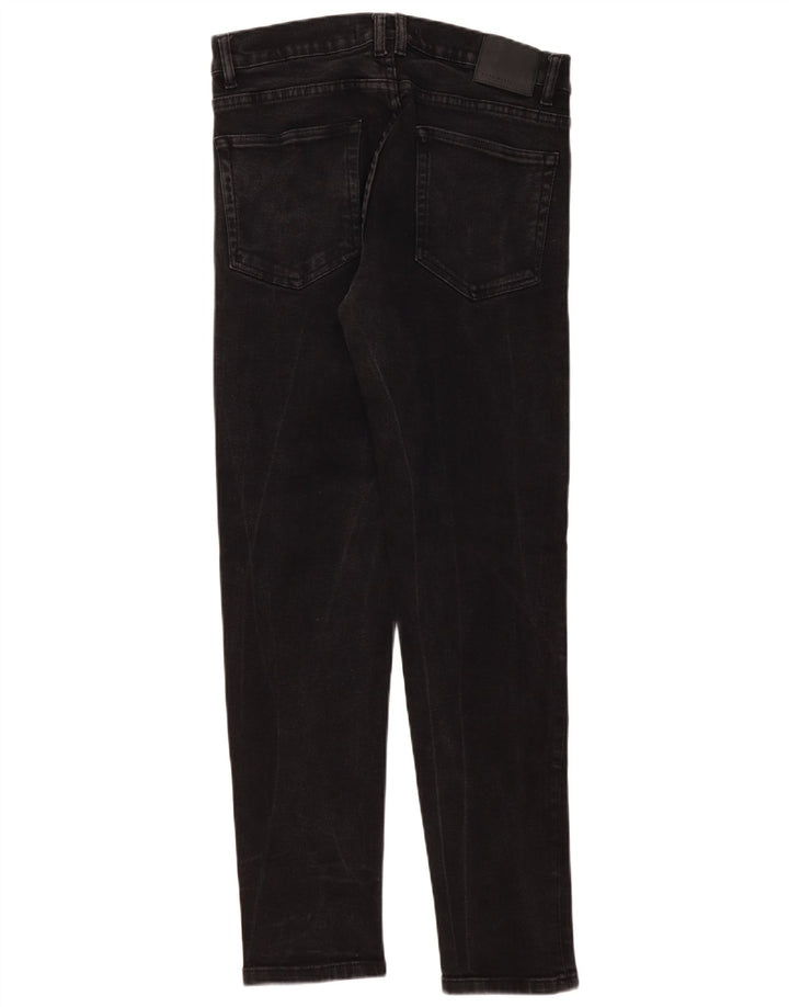 Zara Mens Slim Jeans EU 44 Grande W34 L32 Preto