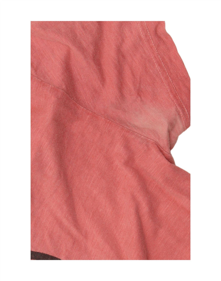 Camiseta gráfica masculina HUGO BOSS Top grande rosa