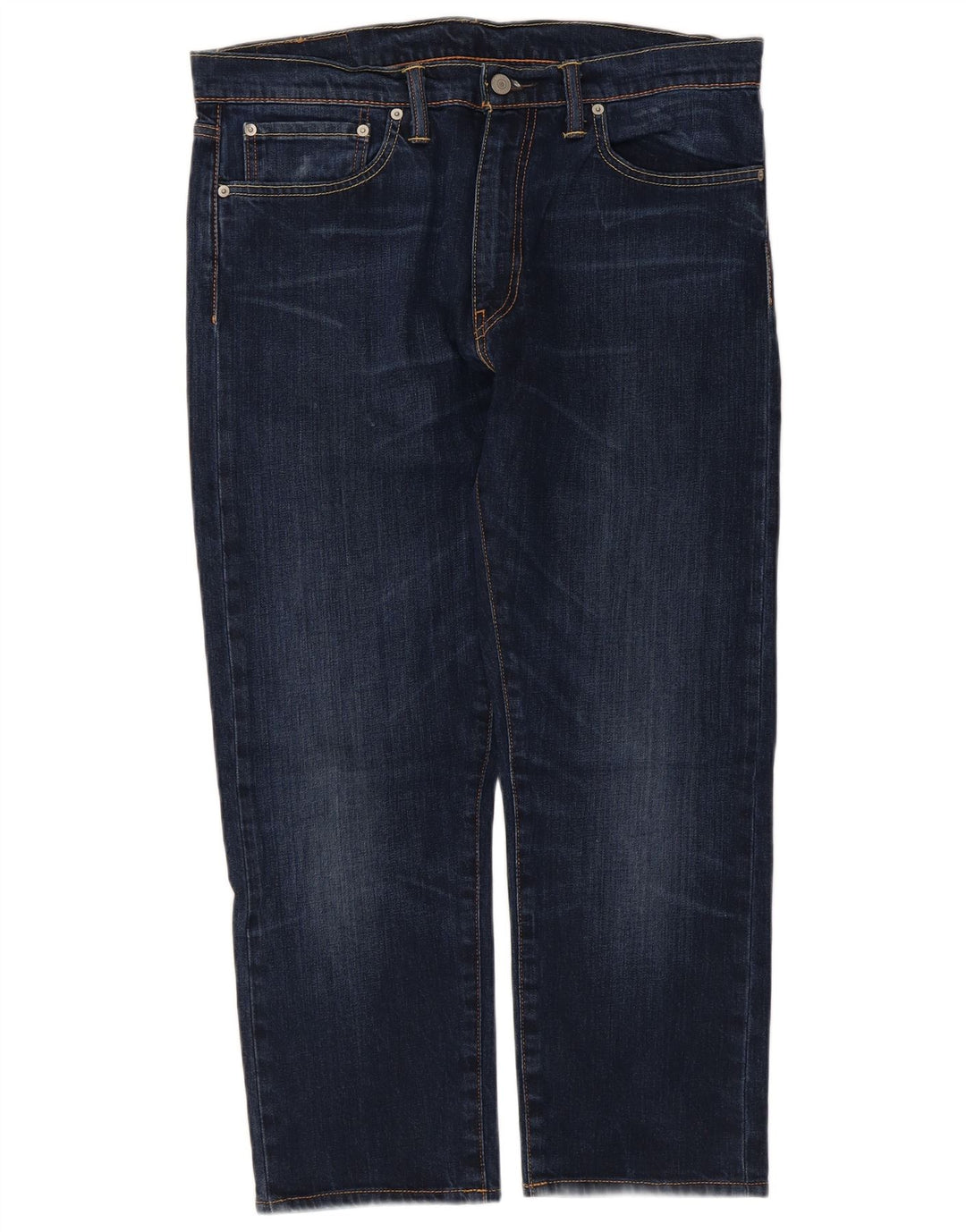 Levi's Masculino 508 Cropped Tapered Jeans W34 L25 Azul