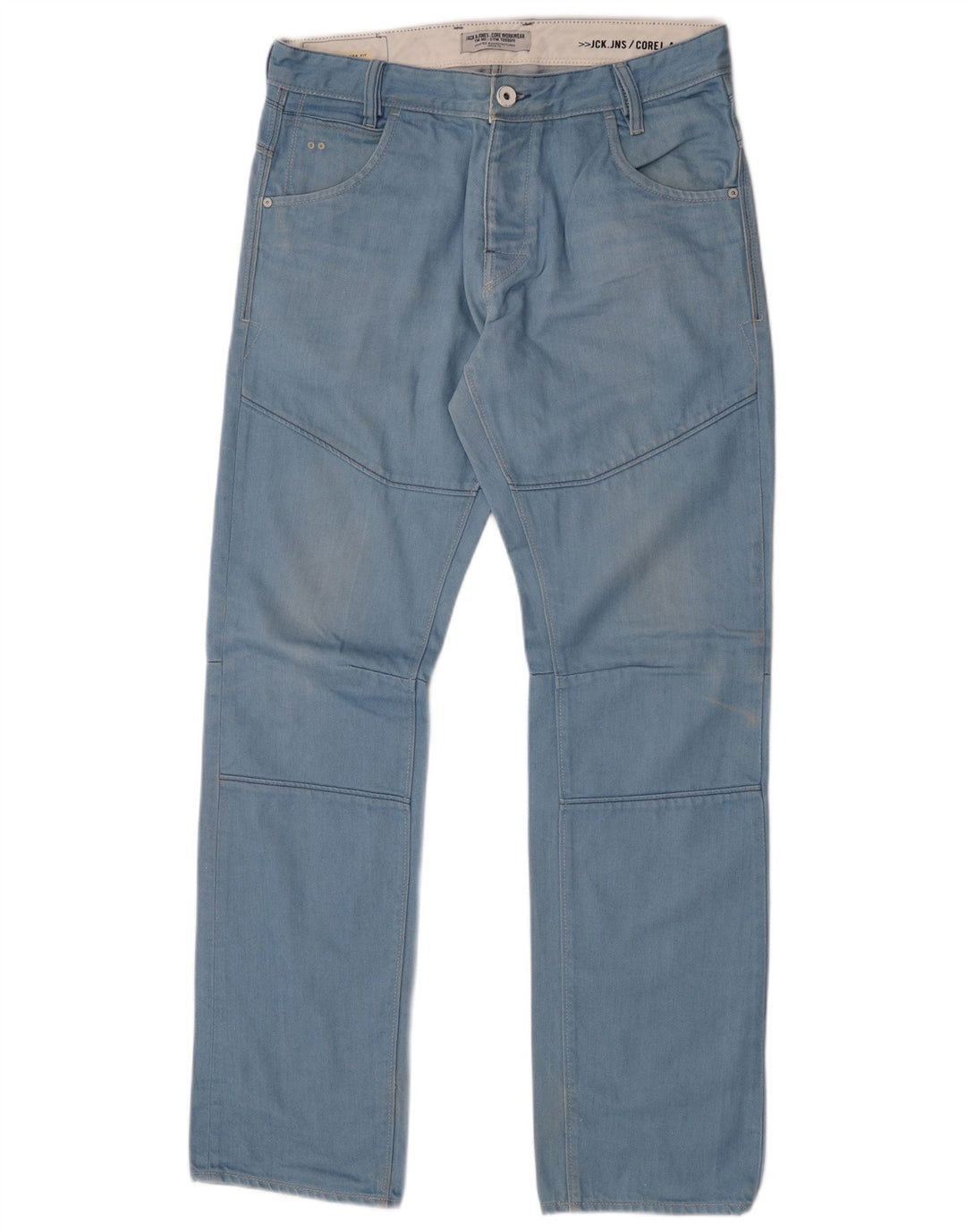 Jack & Jones Masculino Boxy Loose Jeans W34 L34 Azul