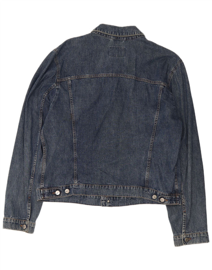 Jaqueta jeans feminina Joop IT 56 3XL algodão azul