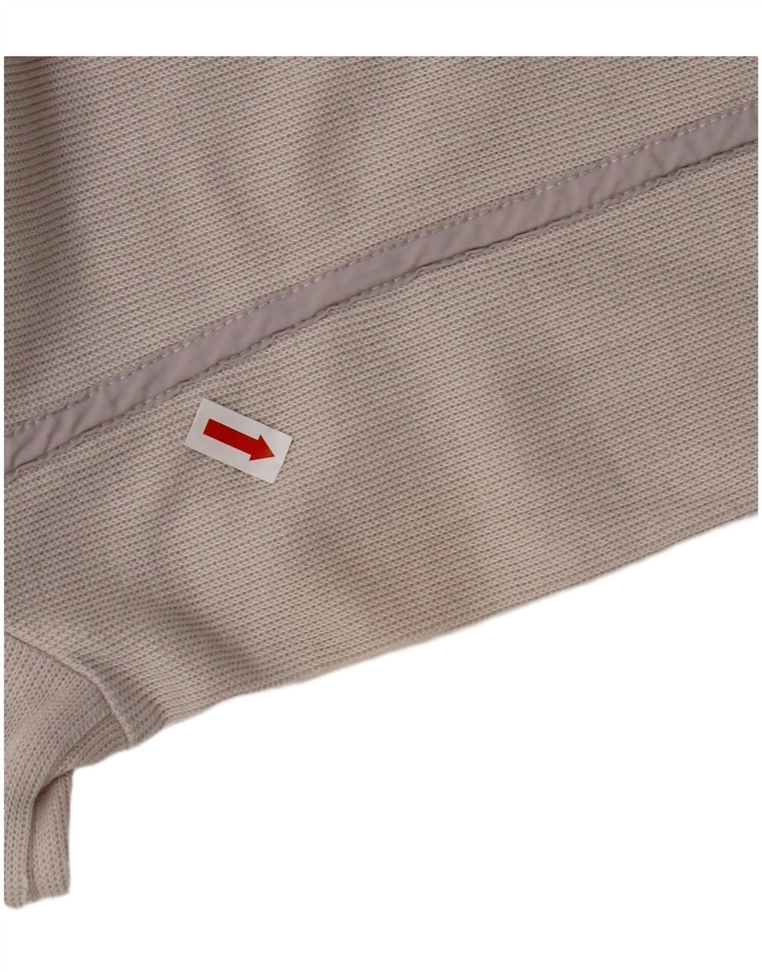 HUGO BOSS Top masculino de manga comprida XL off white algodão colorblock