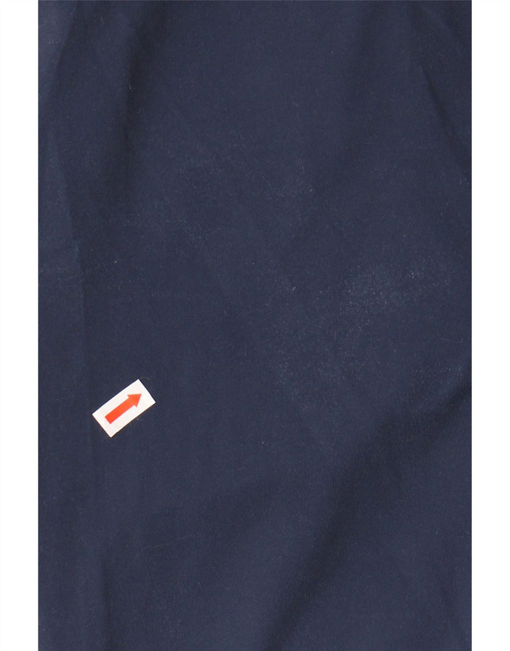 Leggings femininos ATHLETA Reino Unido 10 pequeno bloco colorido azul marinho