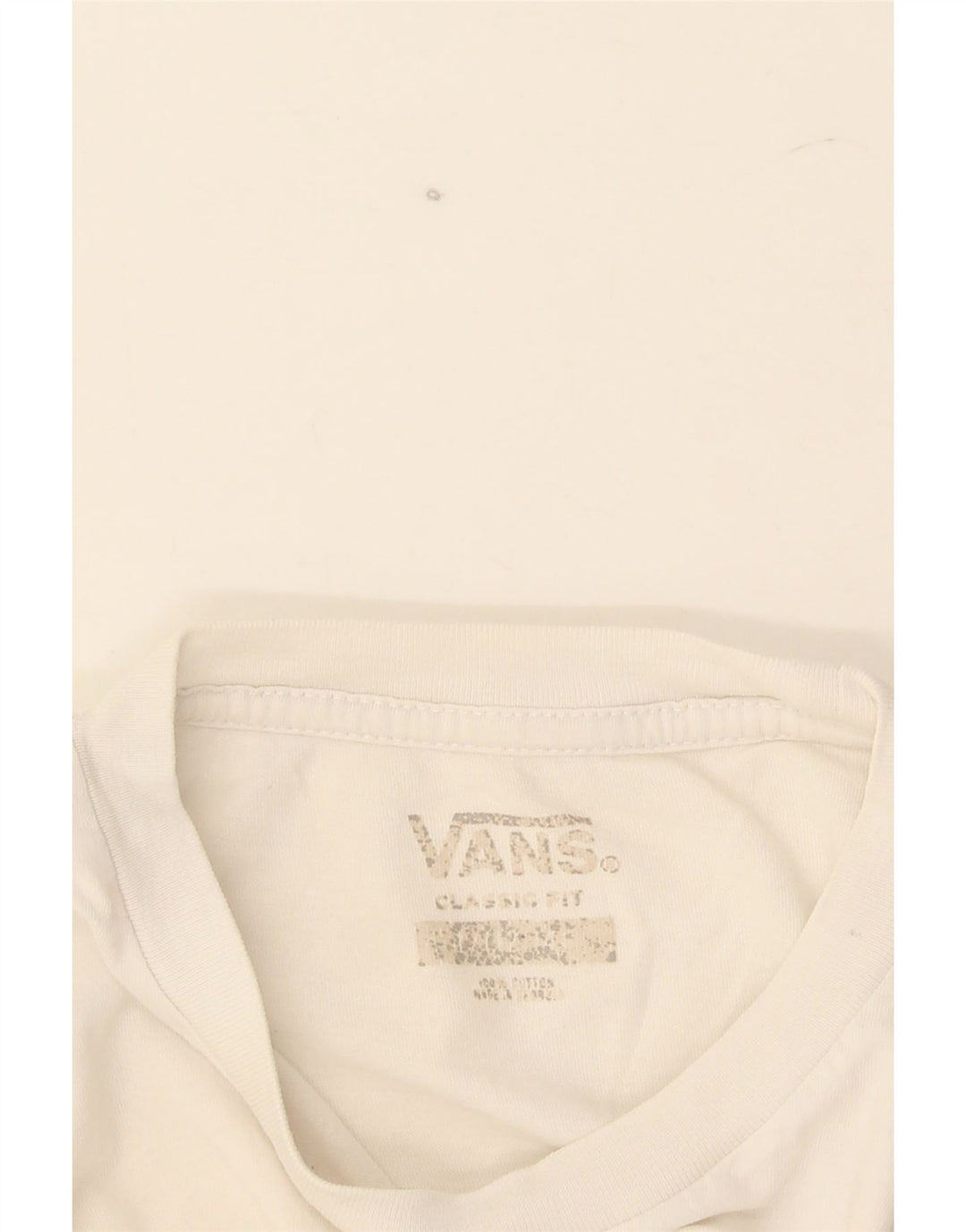 Top Vans Boys Graphic T-Shirt 11-12 Anos Branco