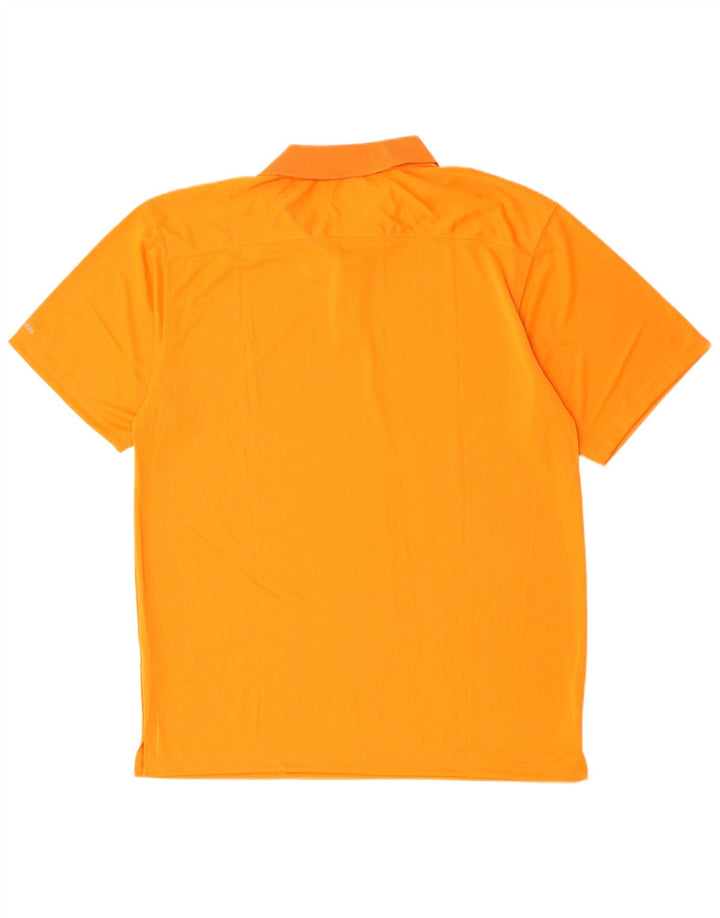 Camisa polo masculina Columbia Omni-Shade XL laranja poliéster
