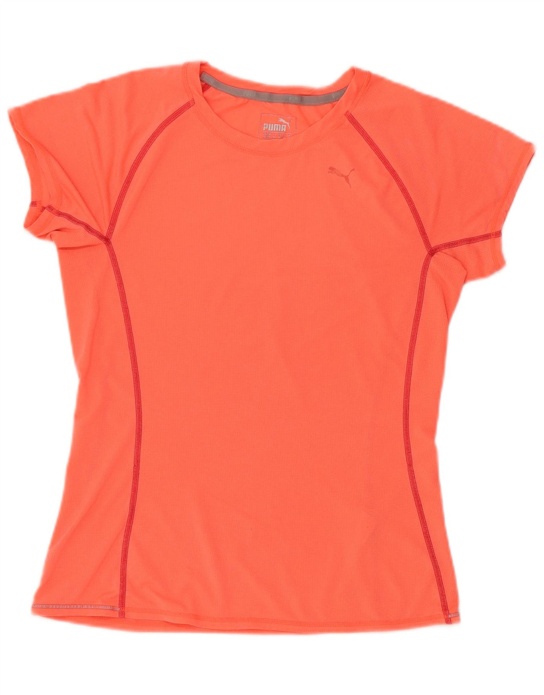 Camiseta feminina PUMA UK 8 pequena laranja poliéster