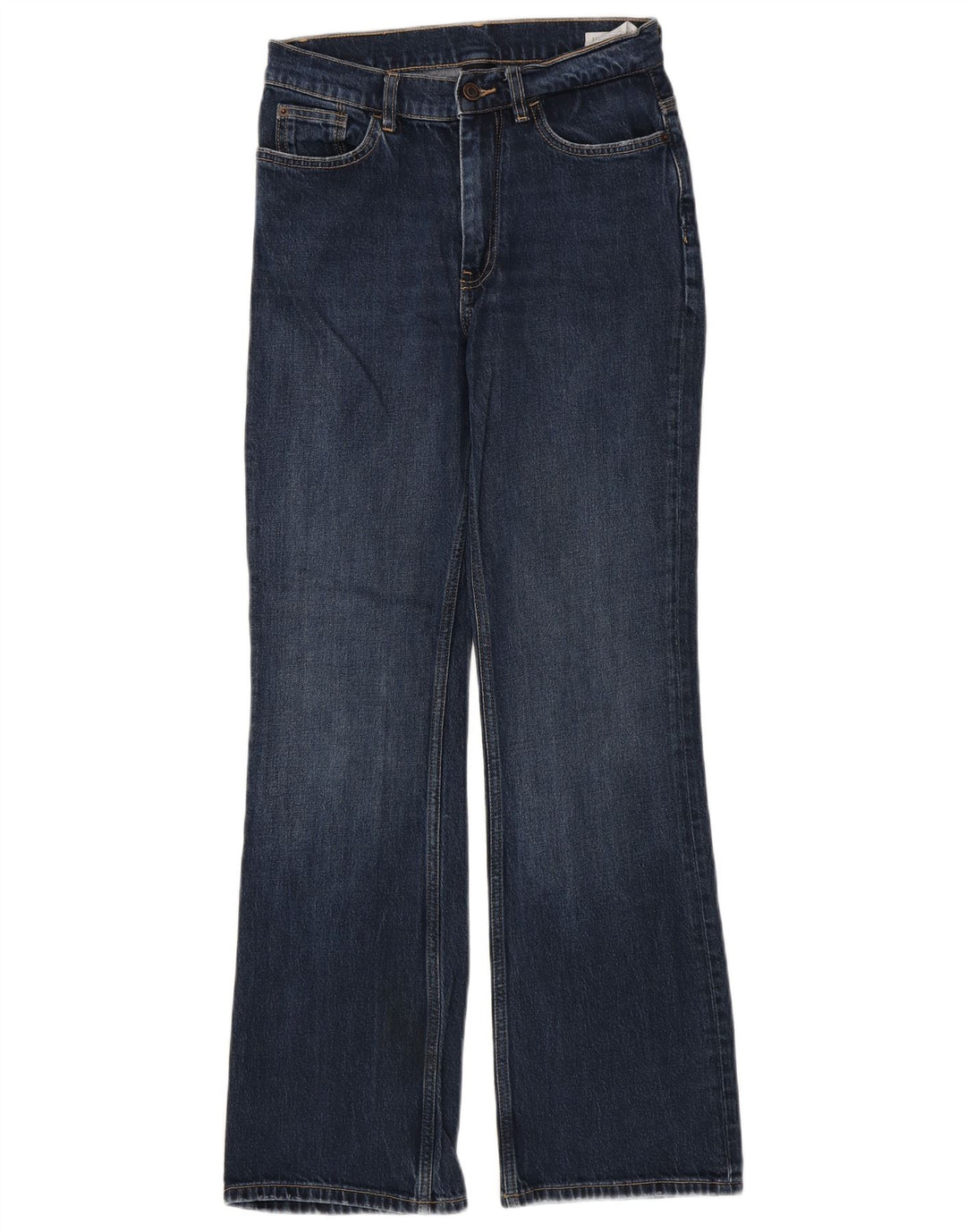 Jeans Bootcut feminino Massimo Dutti EU 36 XS W26 L31 azul algodão
