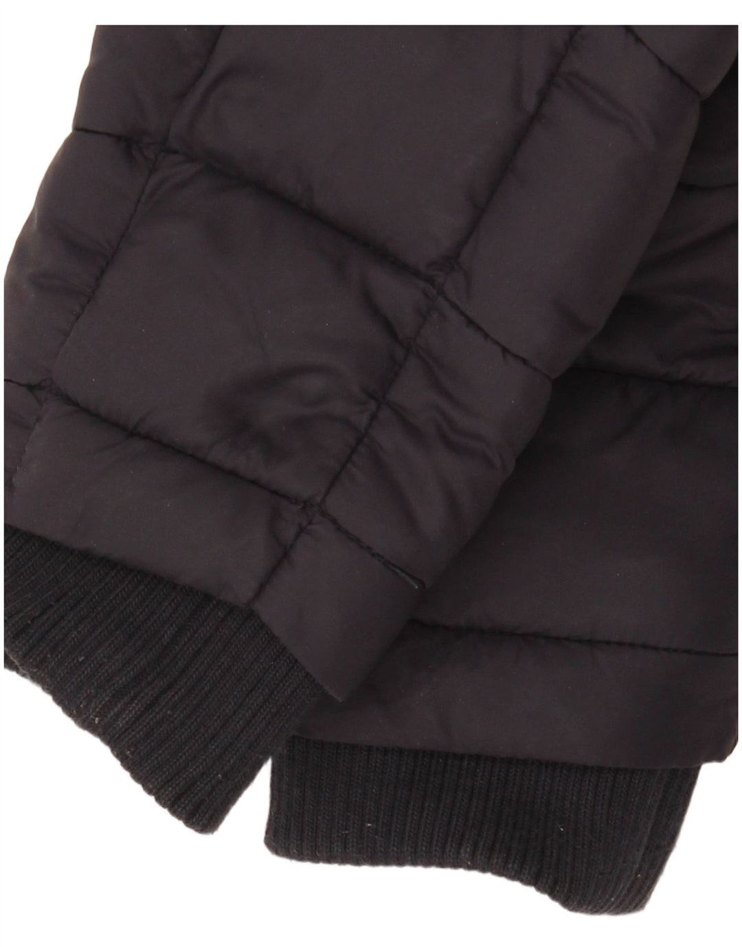 Jaqueta acolchoada masculina Superdry UK 36 pequena azul marinho nylon