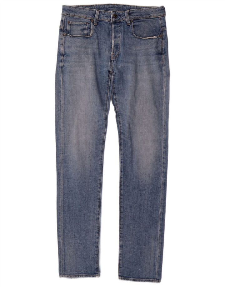 G-Star Masculino 3301 Jeans Slim W32 L34 Azul