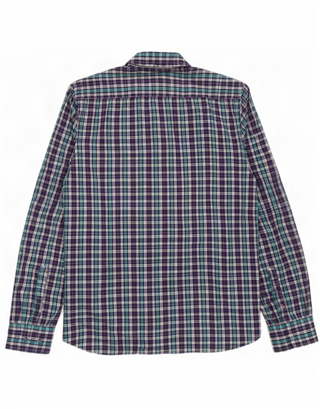 Camisa masculina Gas grande xadrez roxo