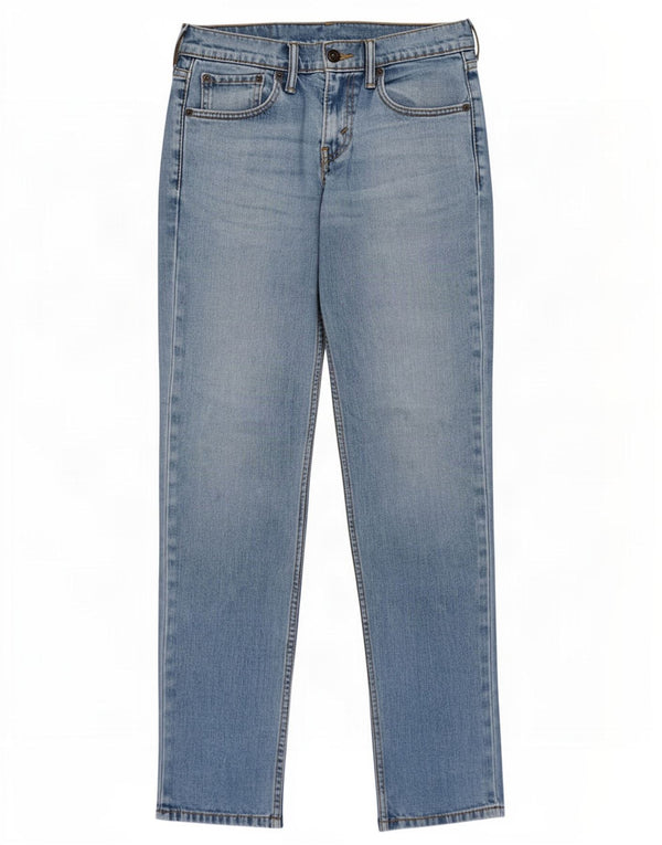 Calça jeans feminina Levi's 512 Slim Tapered W28 L30 azul algodão