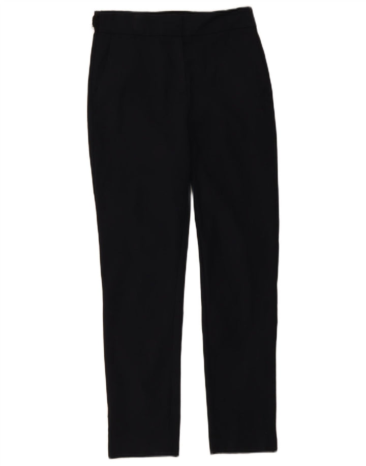 Zara Calça Chino Feminina Slim Pequena W26 L27 Preta
