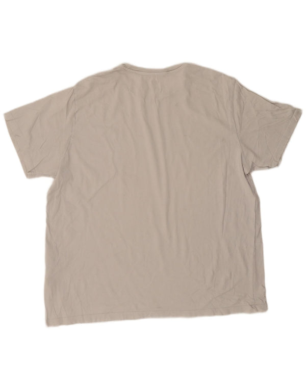 Camiseta gráfica masculina Levi's Top 2XL algodão branco