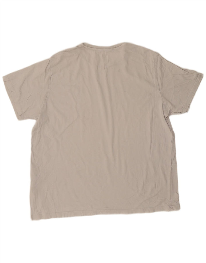 Camiseta gráfica masculina Levi's Top 2XL algodão branco