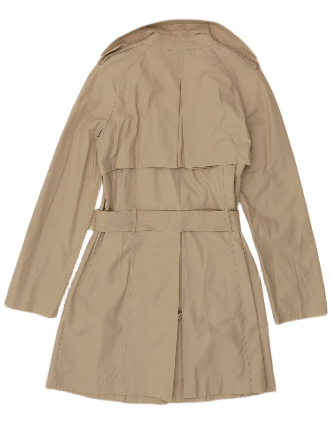 Trench Coat feminino Sisley UK 14 médio bege