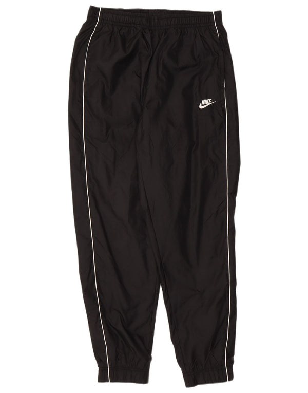 Calça de treino masculina Nike joggers grande nylon preto