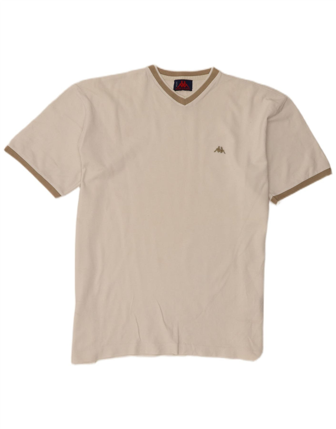 Camiseta masculina Kappa Top XL algodão branco