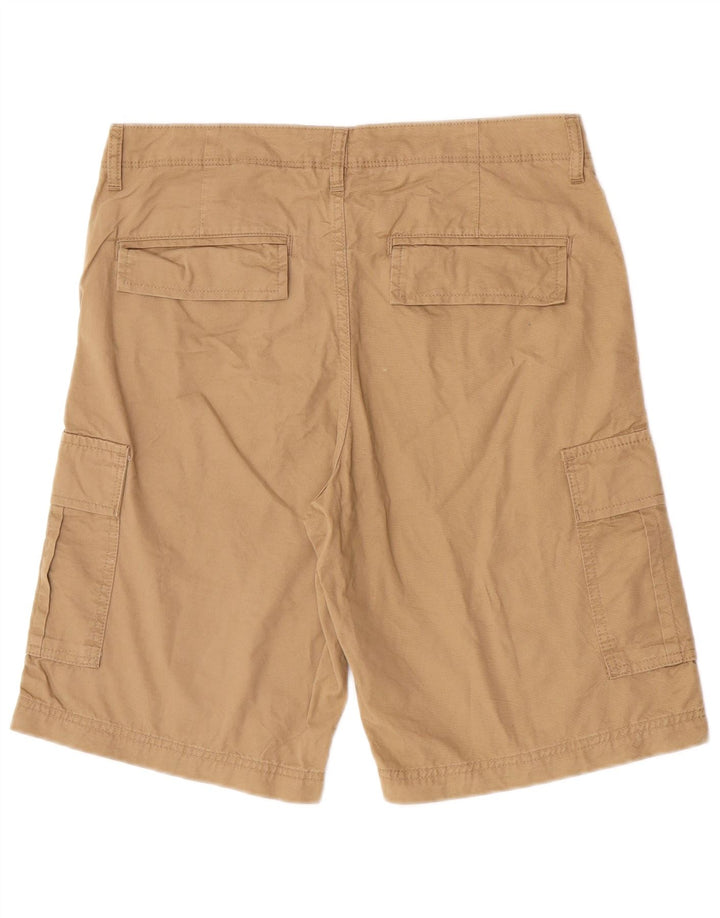 Shorts cargo masculino Jack & Jones médio W32 algodão bege