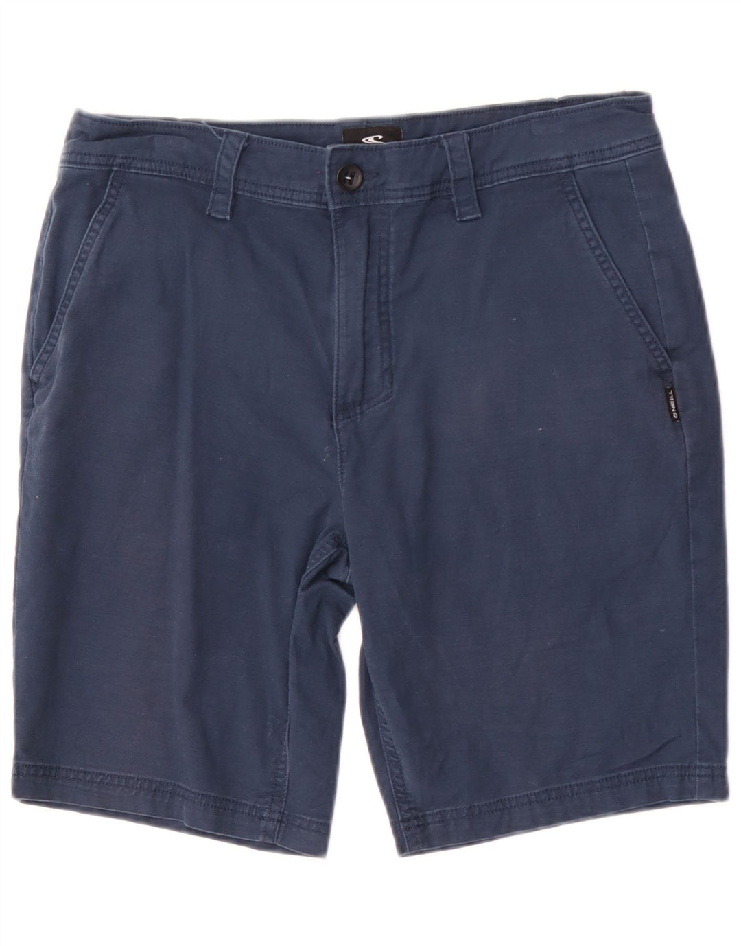 O'Neill Mens Chino Shorts W32 Médio Algodão Azul Marinho