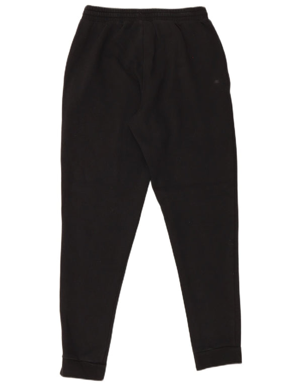 Adidas Mens Treino Calças Joggers Pequeno Algodão Preto