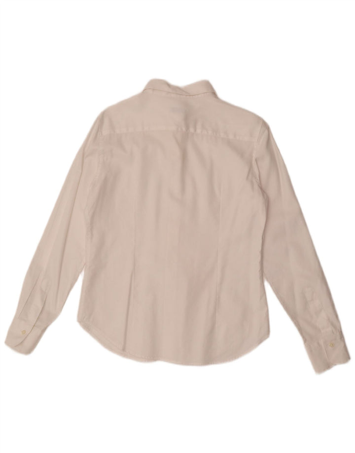 Camisa feminina Superga IT 46 grande algodão branco