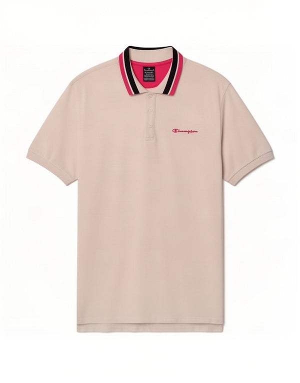 Camisa polo masculina Champion 2XL palha branca