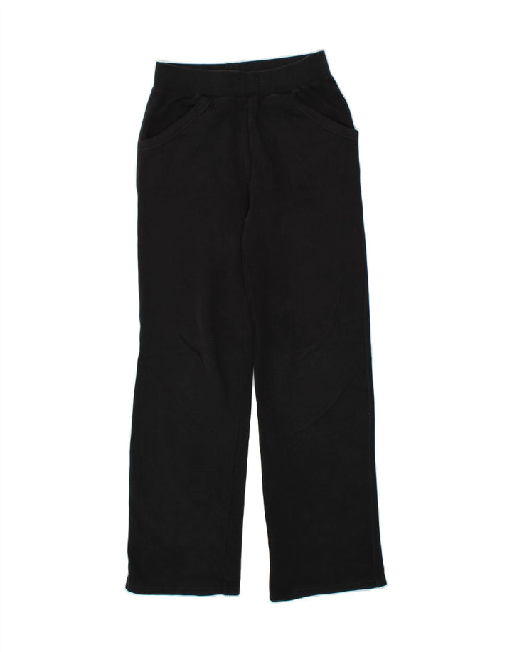 CONVERSE Girls Tracksuit Trousers 13-14 Years Black Cotton Vintage Converse and Second-Hand Converse from Messina Hembry 