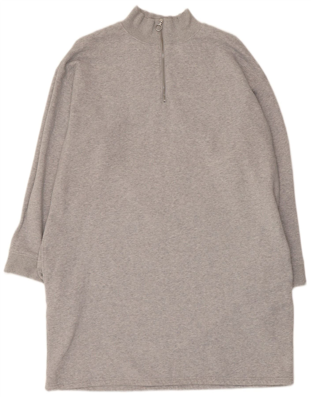 Vestido jumper feminino grande da MARKS & SPENCER Reino Unido 16 grande cinza manchado