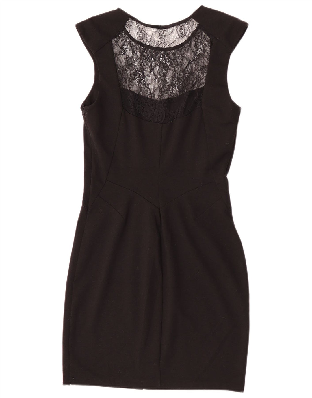 Vestido bainha feminino Oasis UK 12 poliéster preto médio