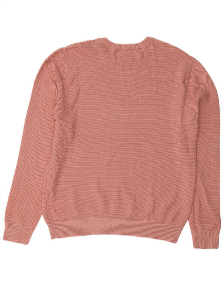 Suéter masculino Penguin com gola redonda XL algodão rosa