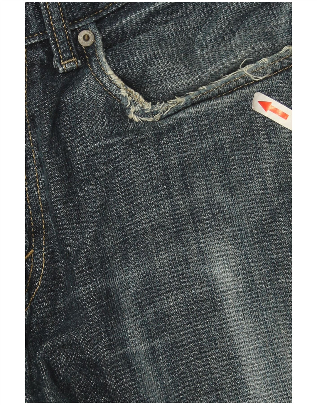 Levi's Masculino 505 Straight Jeans W30 L32 Azul Algodão