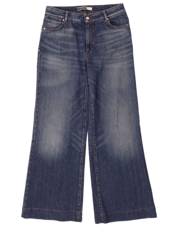 SPORTMAX feminino W28 L30 algodão azul